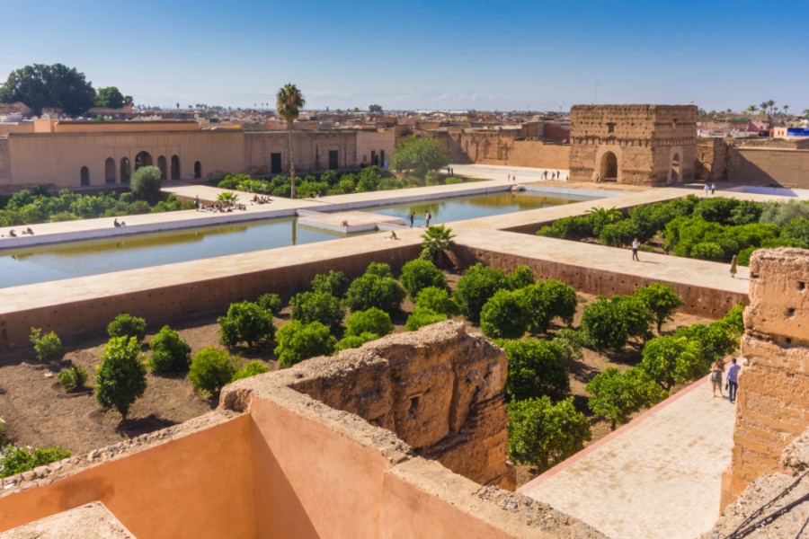 Qui a construit le palais El Badi ?